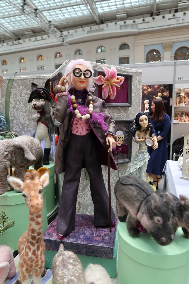 Выставка в Гостином дворе декабрь 2019. Искусство куклы X