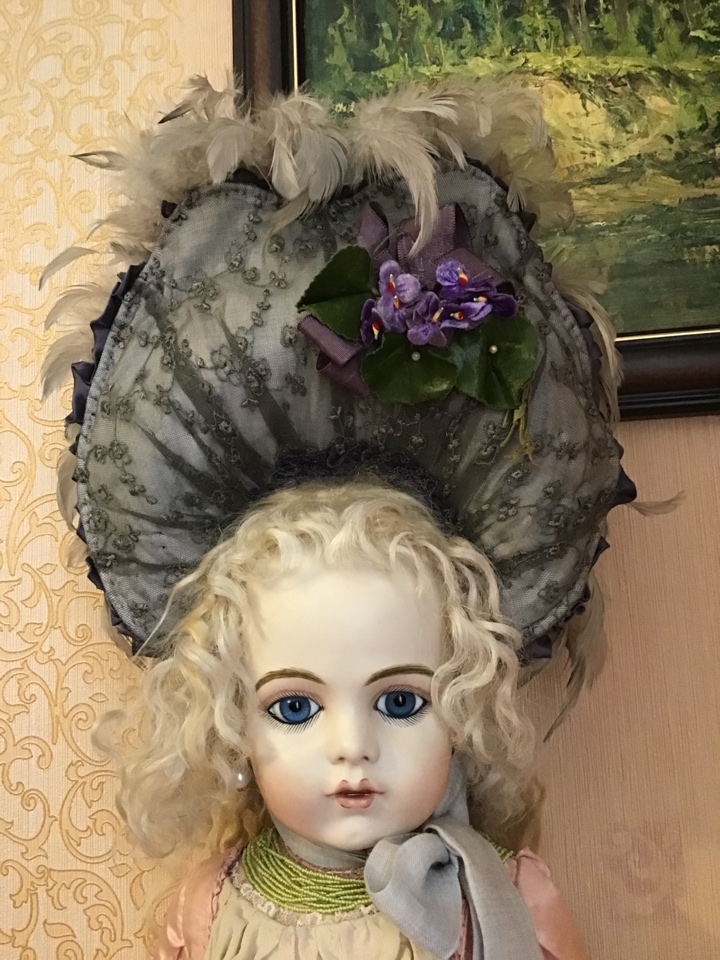 Мой первый бонет в этом году - Пармские фиалки | Бэйбики Мой первый бонет в этом году - Пармские фиалки