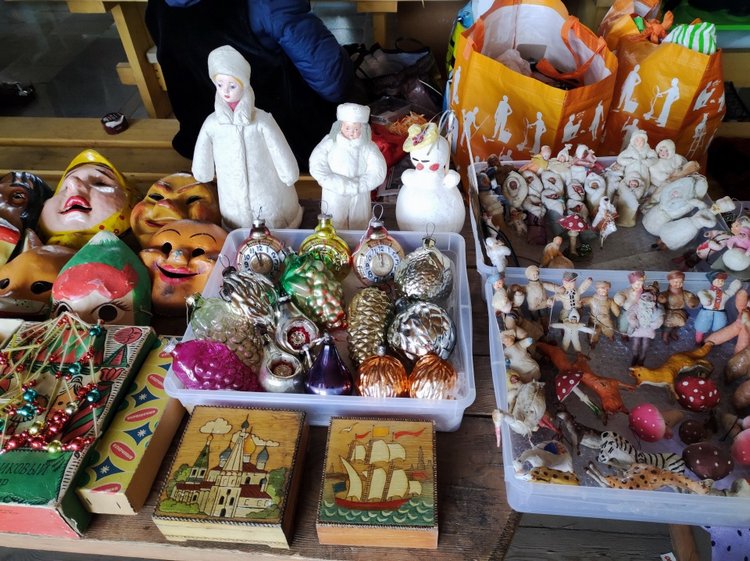 Солнышко! Прогулка по блошиному рынку в Измайлово