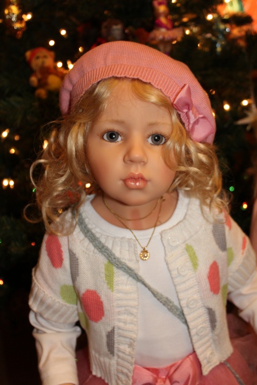 Новогодняя елка с моими куклами от Hildegard Gunzel