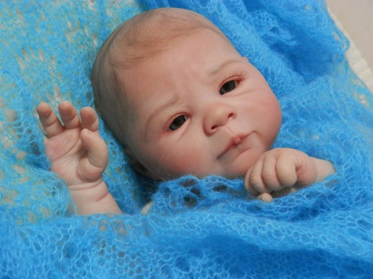 Хомячок Сили. Кукла реборн Шутовой Анны