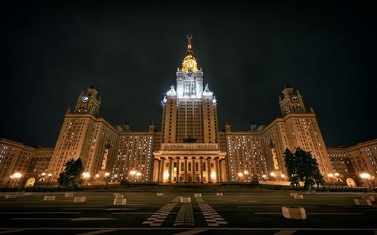 Москва. Небоскрёбы Семь сестёр