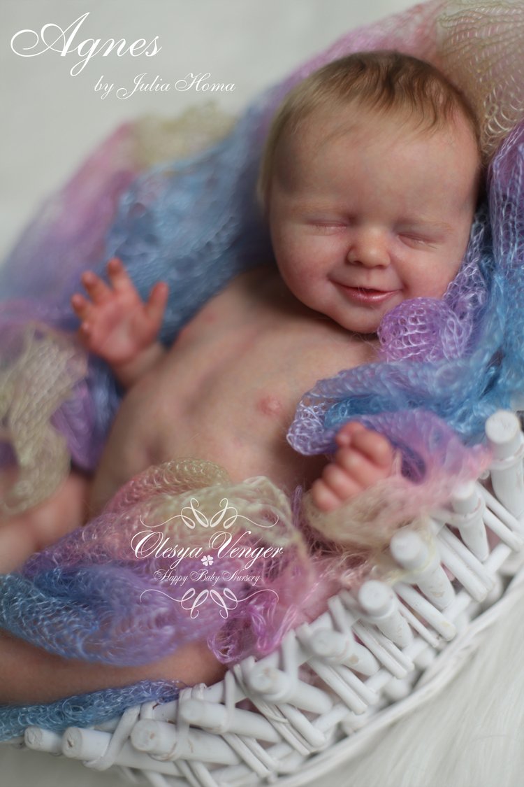 Мой милый ангел Агнес от Юлии Хома. Кукла реборн Олеси Венгер (фото 9)