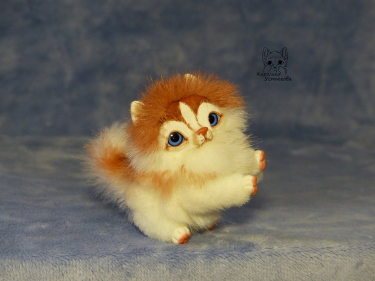 Щенок Хаски, миниатюра. Медный Окрас