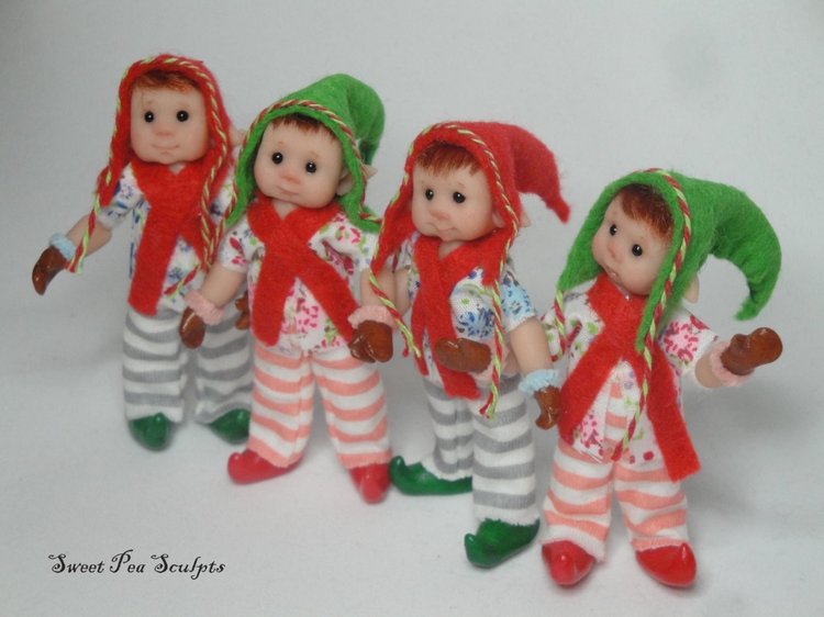 Sweet Pea Sculpts - Original Artist Miniature Dolls and Figurines made from Polymer Clay - часть 2
