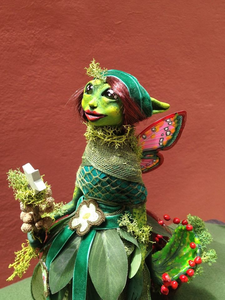 Greenman Art - Fantasy sculpts, art dolls & drawing by Noelia García - Авторские фантазийные скульптуры by Noelia García