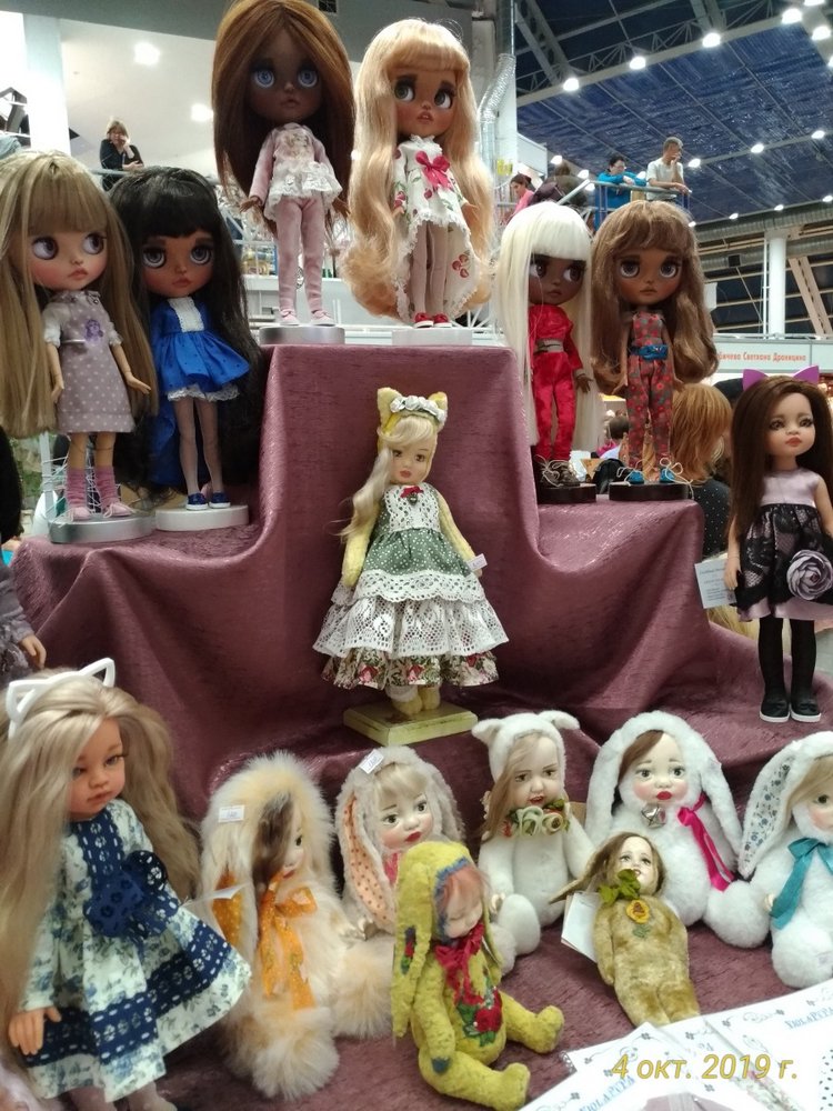 XV Международный Салон Авторских кукол на Тишинке моими глазами. Часть II