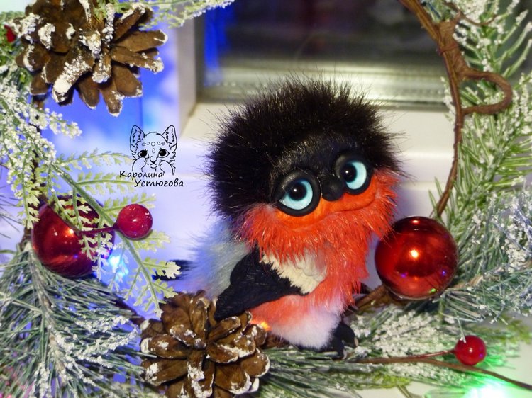 Снегири и новогоднее настроение