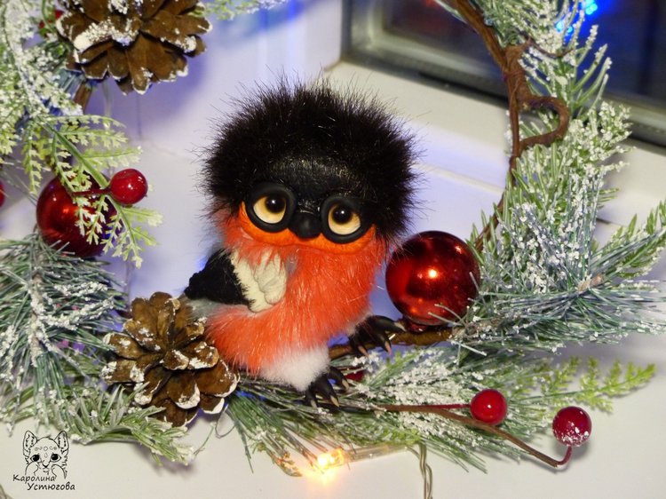 Снегири и новогоднее настроение