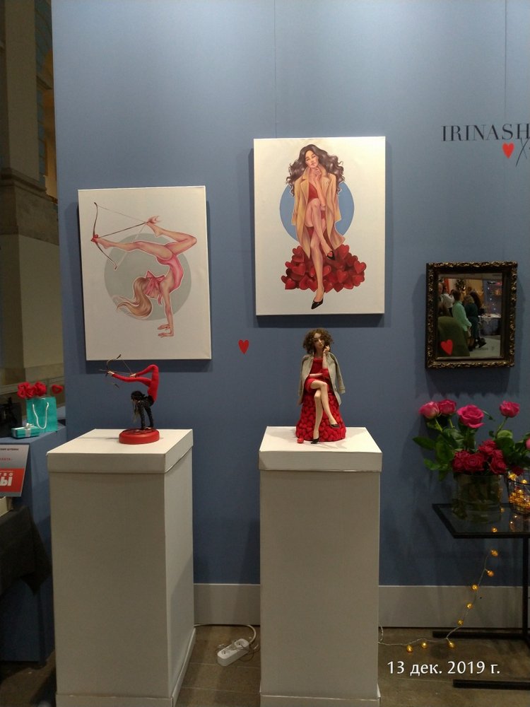 X Международная выставка "Искусство куклы" в Гостином дворе. Часть 2