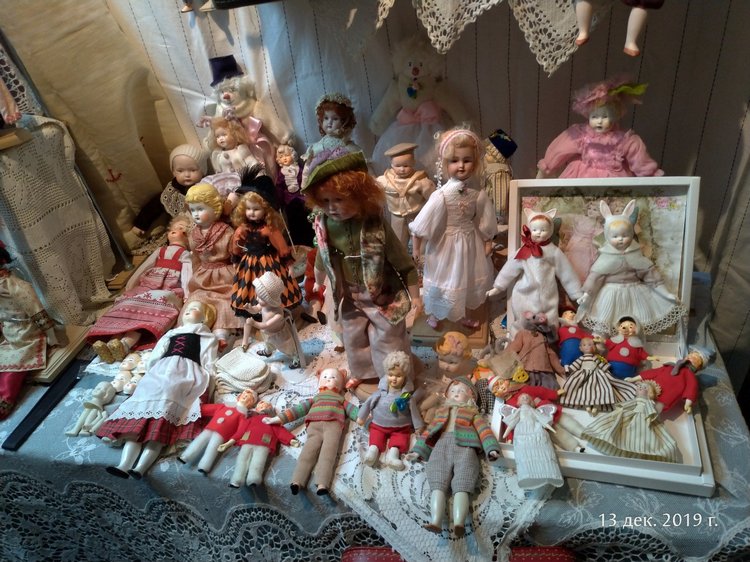 X Международная выставка "Искусство куклы" в Гостином дворе. Часть 1