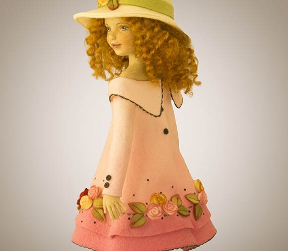 Невероятные куклы из фетра... Бренд "Maggie Made Dolls..." ☝️