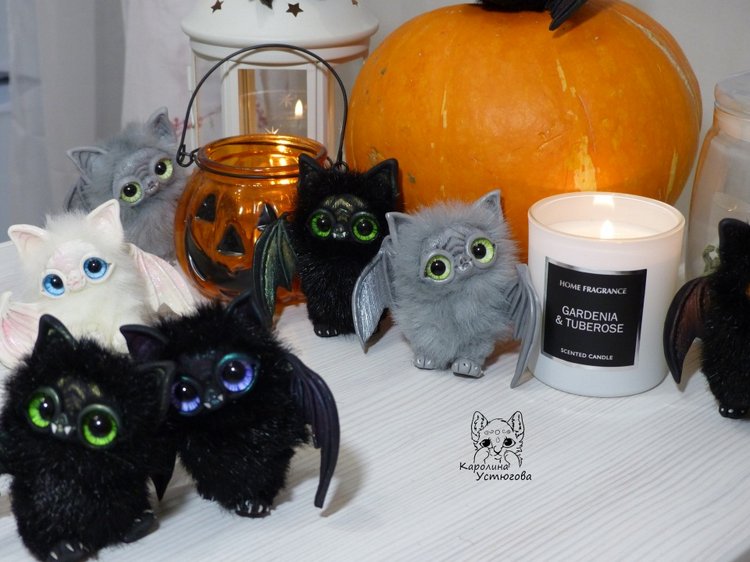 Много летучих мышей... Буууу Halloween (фото 6)