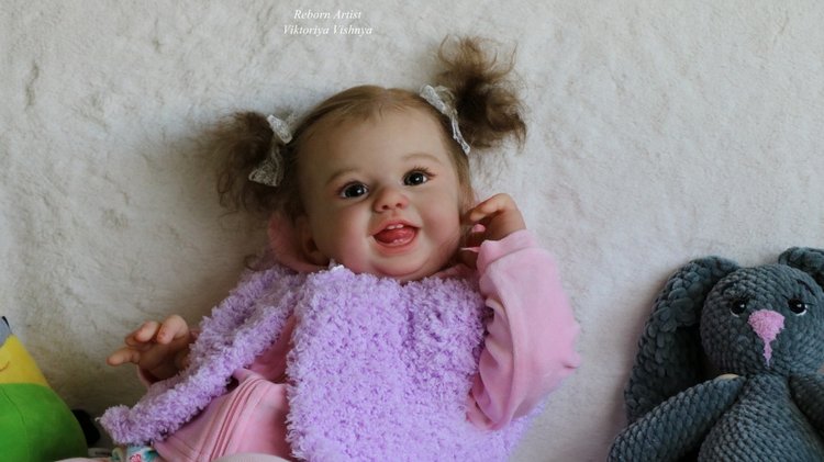 Малышка Хулиганка... куколка реборн Виктории Вишни
