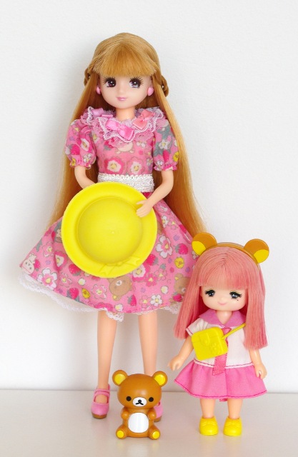 Наши куколки Такара - Ликка, eë семья и друзья