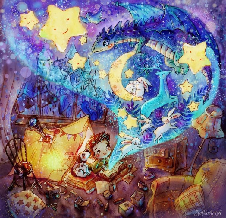 Волшебные иллюстрации — Интересное обо всем: поздравления