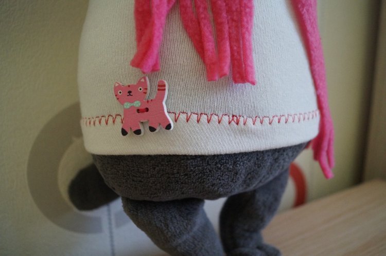 Как Агаша Басика сшила — Кот Басик