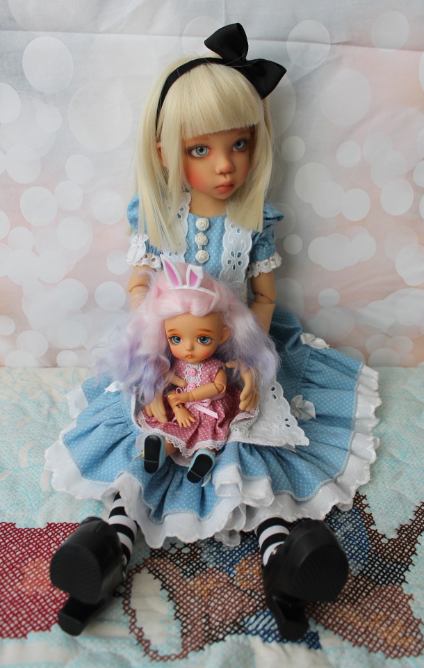 Сказки оживают часть II - Чудесная Алиса... Мисси Kaye Wiggs и малышка Lati (фото 8)