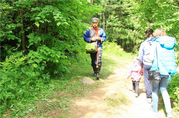 "Троицкие гуляния" в Василёво, 2018 год, продолжение. Архитектурно-этнографический музей под открытым небом. Василёво