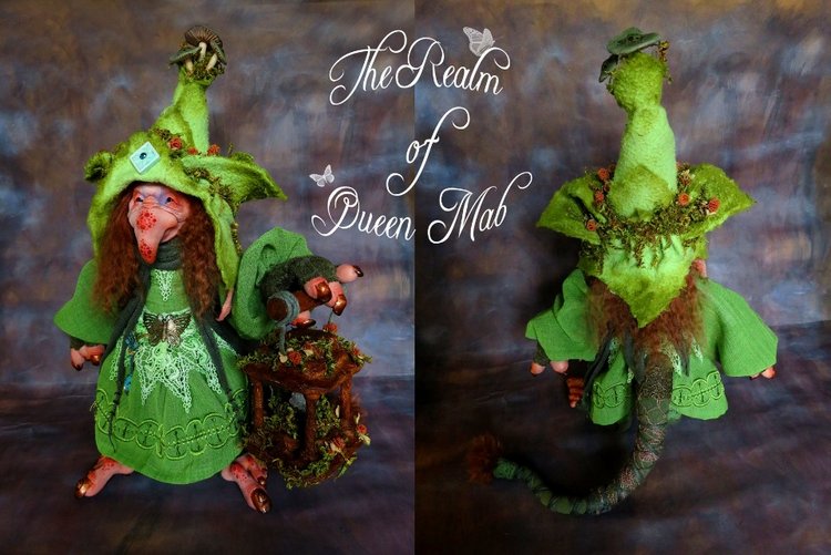 The Realm of Queen Mab - Fantasy & Ooak Art - Авторские фантазийные скульптуры by Silver Berry