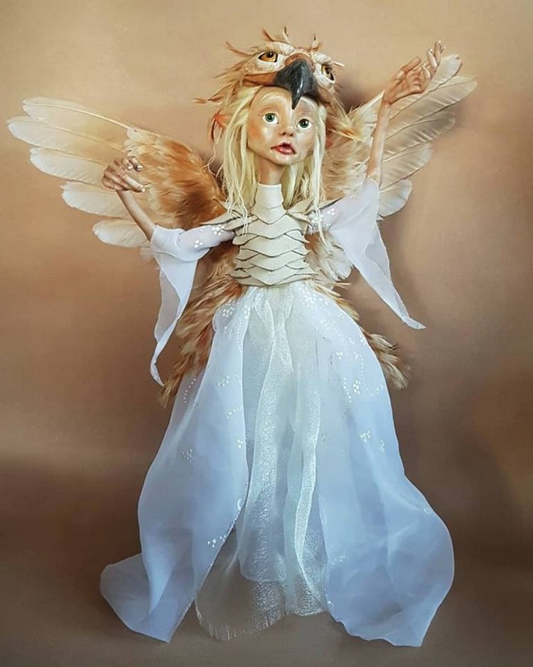 Fantasy Art Dolls & OOAK Sculptures by Victoria Thornley - Авторские скульптуры by Victoria Thornley