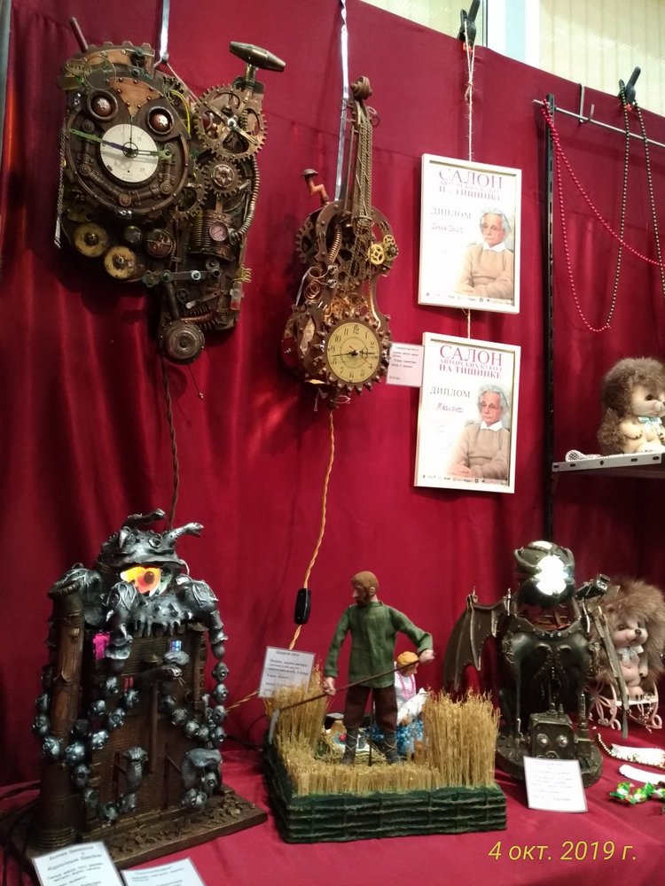 XV Международный Салон Авторских кукол на Тишинке моими глазами. Часть I