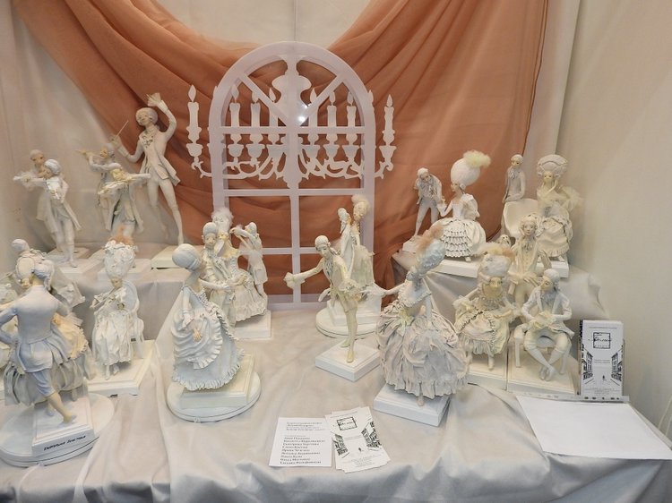 XV Международный осенний салон авторских кукол на Тишинке с 4 по 6 октября 2019 года в Москве - часть 2