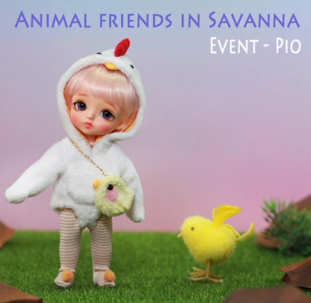 Начался новый релиз от Latidoll - Animal friends in Savanna | Бэйбики Начался новый релиз от Latidoll - Animal friends in Savanna