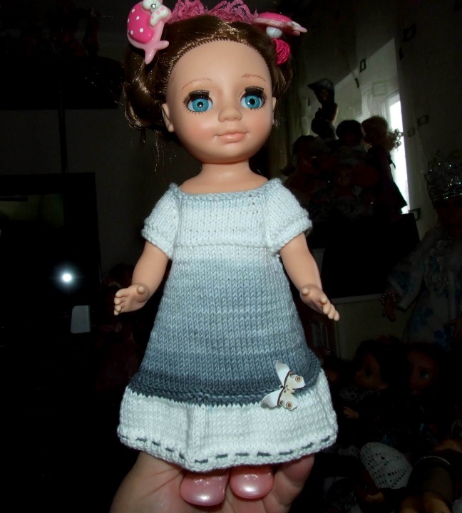 Моя новенькая кукложительница - Асяська