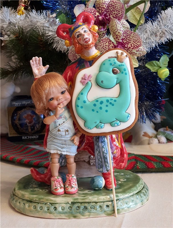 Динозаврики | Бэйбики Динозаврики — Куклы Meadow dolls (Медовушки): BJD (БЖД)