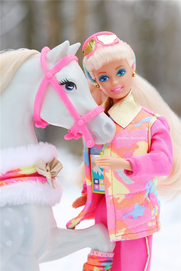 Ski Fun Barbie - снежная прогулка с Blizzard Horse - Куклы Барби - Barbie:  коллекционные и игровые | Бэйбики - 256258