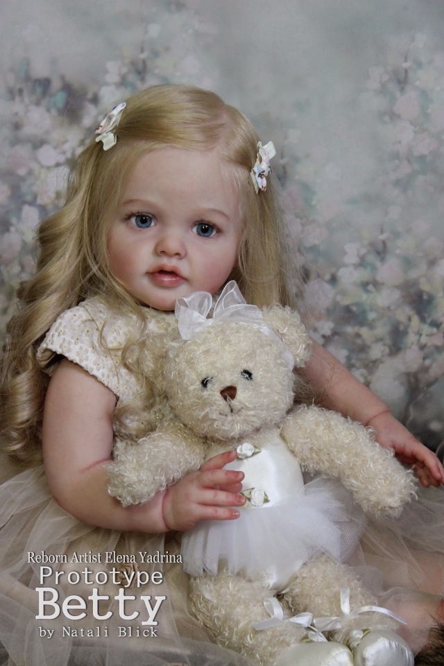 Прототип Betty от Natali Blick. Моя версия. Куклы реборн Елены Ядриной