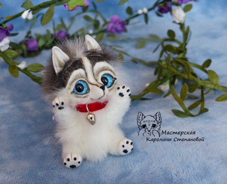 Малыш Хаски, крошка на ладошке. А может Хаски на Аляске? Или Хаски голубые глазки (фото 8)