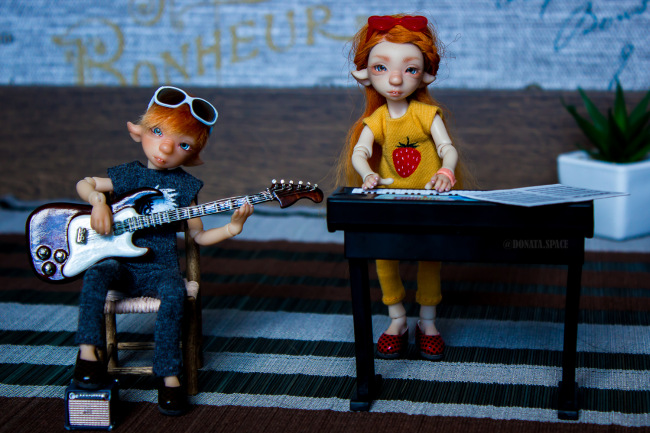 Мышки - Шалунишки. Авторские куклы Лидии Снуль. BJTales (фото 2)