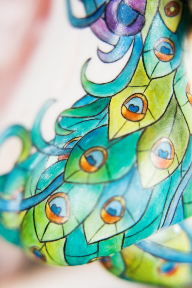 Девушка с татуировкой павлина и Красная Шапочка - фарфоровые куклы | Бэйбики Девушка с татуировкой павлина и Красная Шапочка - фарфоровые куклы (фото 10)