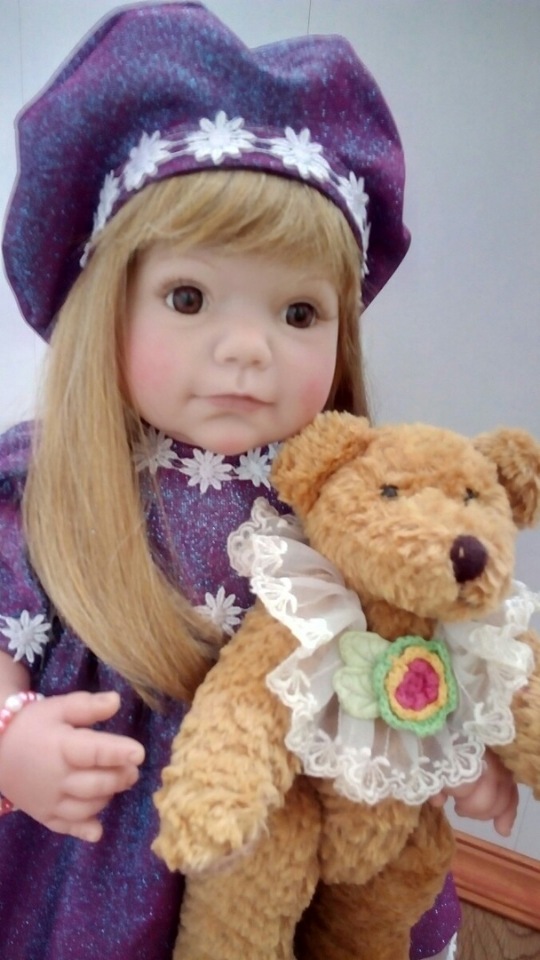 Стешеньке сшила новый нарядик