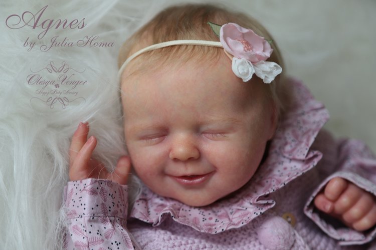 Мой милый ангел Агнес от Юлии Хома. Кукла реборн Олеси Венгер