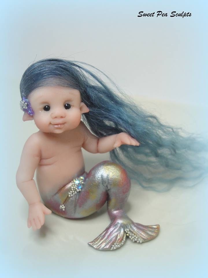 Sweet Pea Sculpts - Original Artist Miniature Dolls and Figurines made from Polymer Clay - часть 2