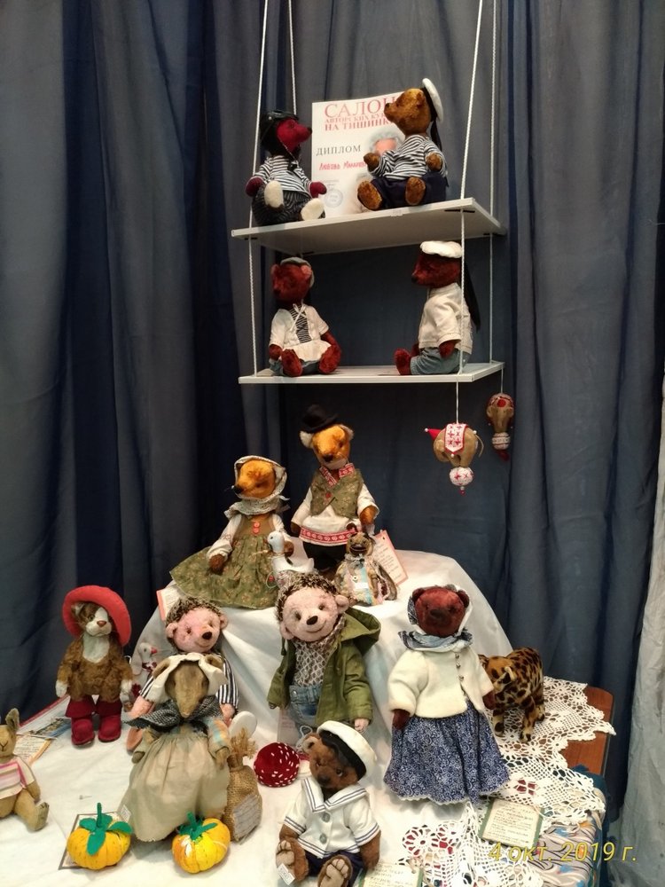 XV Международный Салон Авторских кукол на Тишинке моими глазами. Часть II