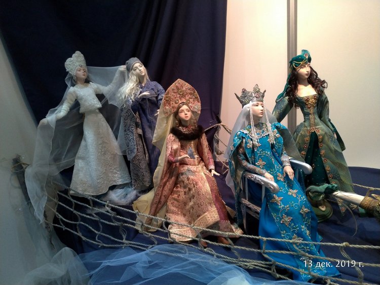 X Международная выставка "Искусство куклы" в Гостином дворе. Часть 1