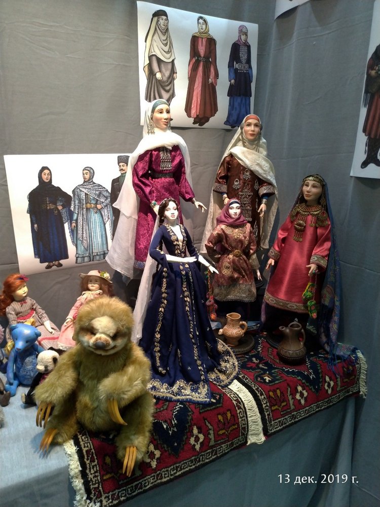 X Международная выставка "Искусство куклы" в Гостином дворе. Часть 2