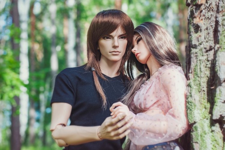 Аюна и Макс на прогулке — Куклы Iplehouse (Иплхаус): BJD (БЖД)