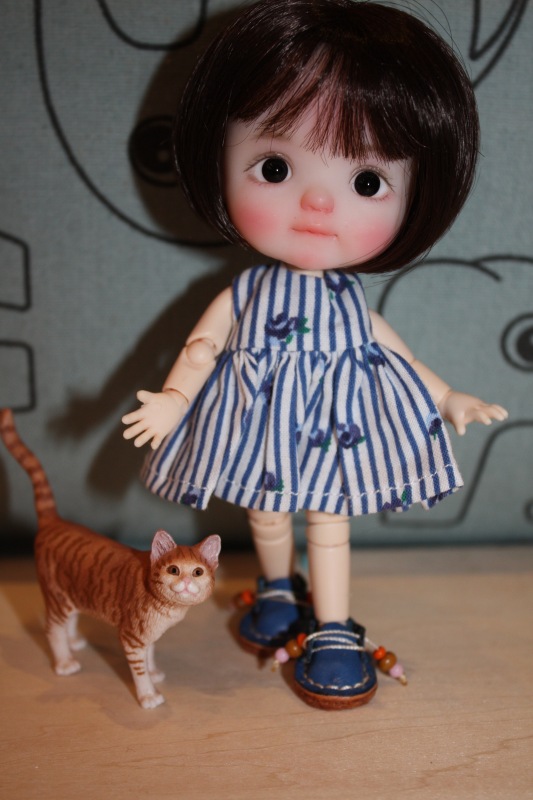 Моя единственная и долгожданная ob11 clay doll Taeko. Ее нельзя не купить