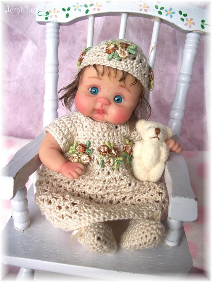 Авторские куклы дети из полимерной глины от Joni Lea - ч.17