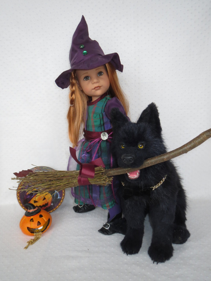 К Хэллоуину готовы — Куклы Gotz (Готц): Ханна (фото 6)