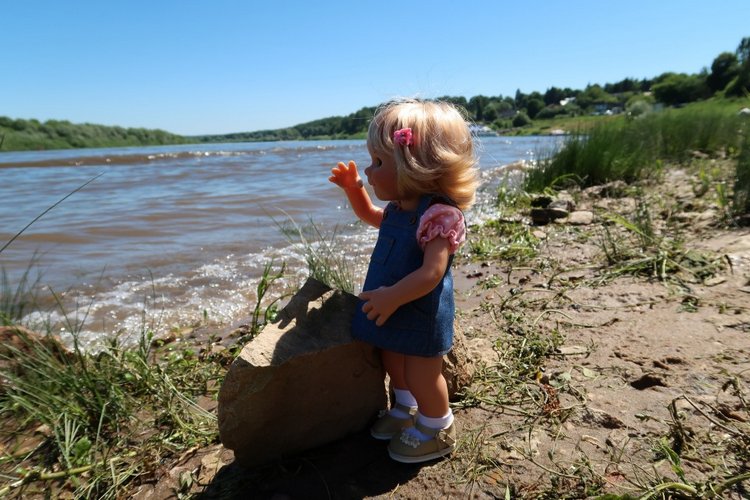 Вместе весело гулять по... Тарусе. Вихтели Линка и Алёнка (фото 7)