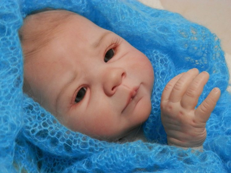 Хомячок Сили. Кукла реборн Шутовой Анны (фото 4)