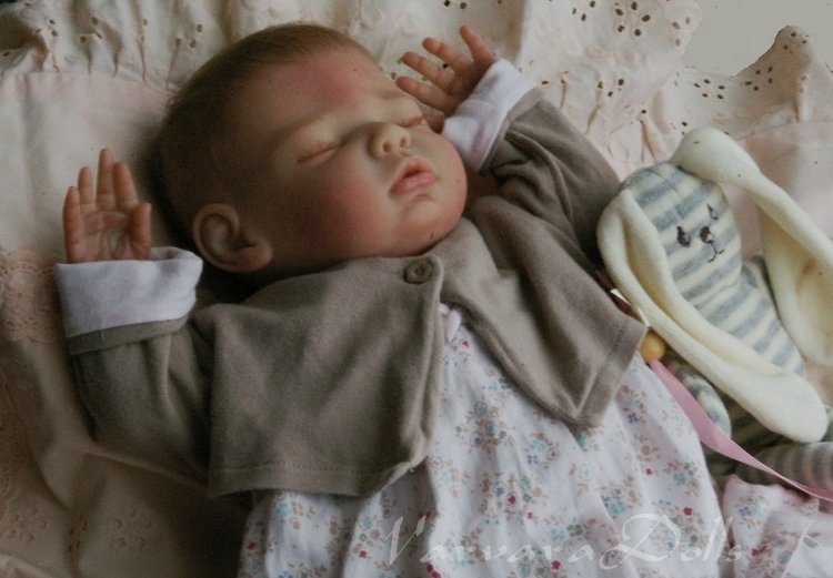 Прошивка волосиков — Куклы Реборн (Reborn): работы мастеров (фото 2)