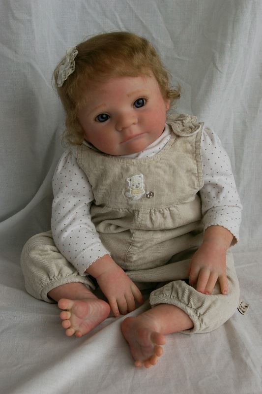 Малышка из молда Jesse — Куклы Реборн (Reborn): домашние фото