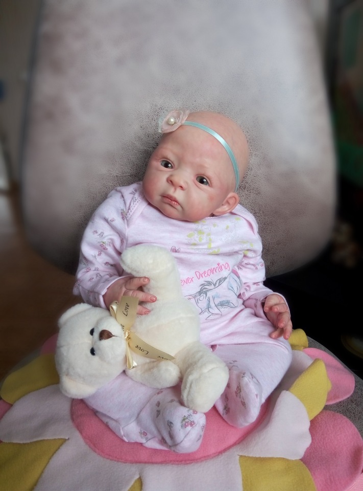 Малышка реборн Kandy скульптор Sebilla Bos